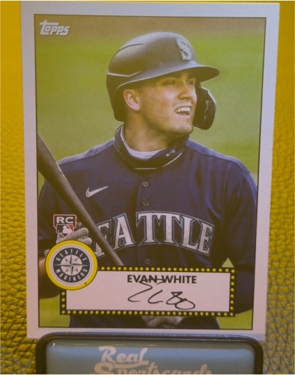 2021 Topps Series 1 1952 Topps Redux #T52-17 Evan White — front