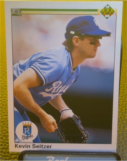 1990 Upper Deck #363 Kevin Seitzer — front