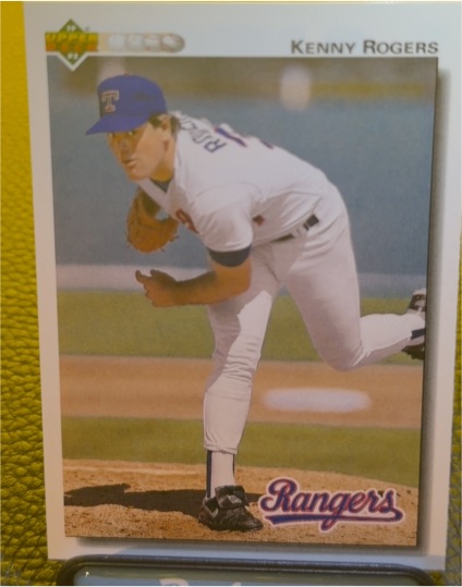 1992 Upper Deck #651 Kenny Rogers — front