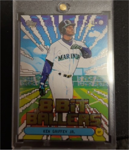 2026 Topps Series 1 Celebration #8B-13 Ken Griffey Jr. 8-Bit Ballers — front