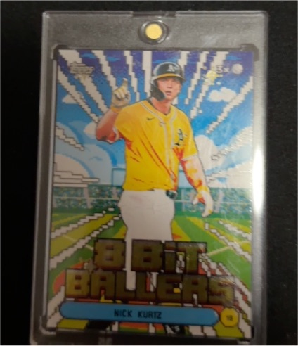 2026 Topps 8 Bit Ballers #8B-6 Nick Kurtz — front