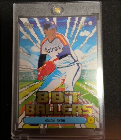 2026 Topps Celebration 8 Bit Ballers #8B-16 Nolan Ryan — front