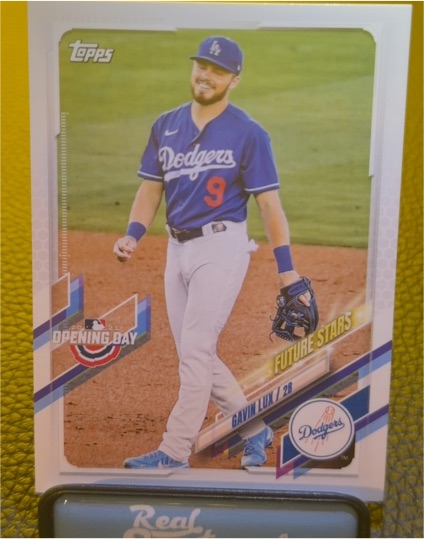 2021 Topps Opening Day #190 Gavin Lux — front
