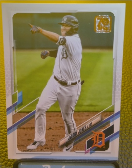 2021 Topps #213 JaCoby Jones — front