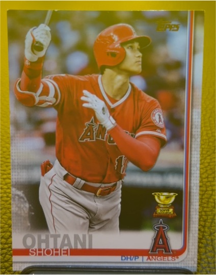 2019 Topps Series 1 #250 Shohei Ohtani Rookie Cup Gold — front