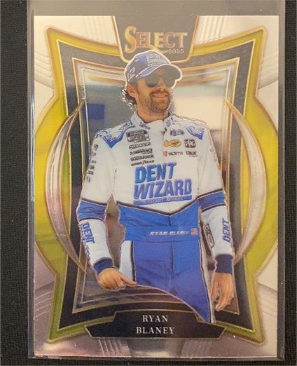 2025 Panini Select NASCAR Grandstand #34 Ryan Blaney — front