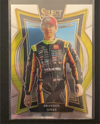 2025 Panini Select NASCAR Racing #91 Brandon Jones — front