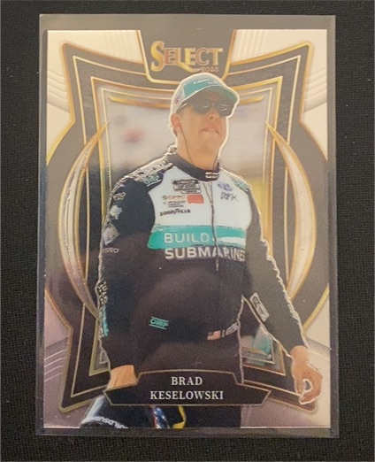 2025 Panini Select NASCAR Grandstand #52 Brad Keselowski — front