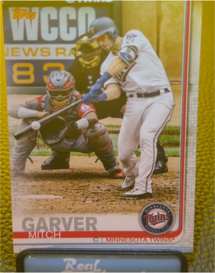 2019 Topps #277 Mitch Garver Minnesota Twins — front