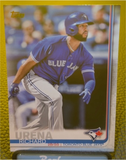 2019 Topps #39 Richard Urena — front