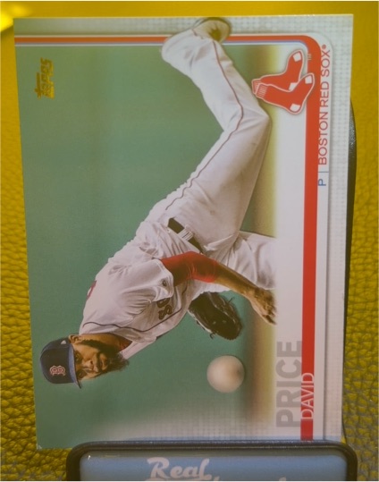 2019 Topps #13 David Price Boston Red Sox — front