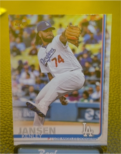 2019 Topps #129 Kenley Jansen — front