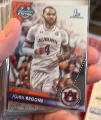 2024 Topps 1st Bowman Chrome #6 Johni Broome — front