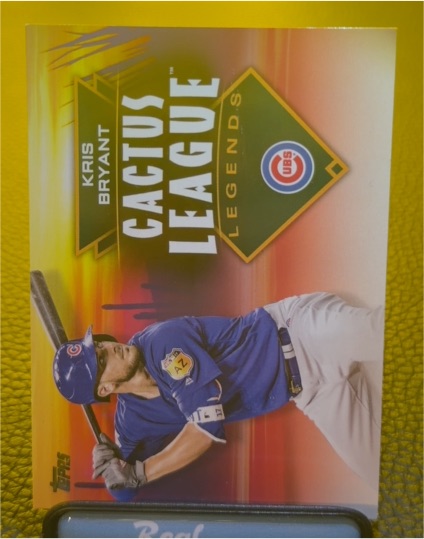 2019 Topps Cactus League Legends #CLL-23 Kris Bryant — front