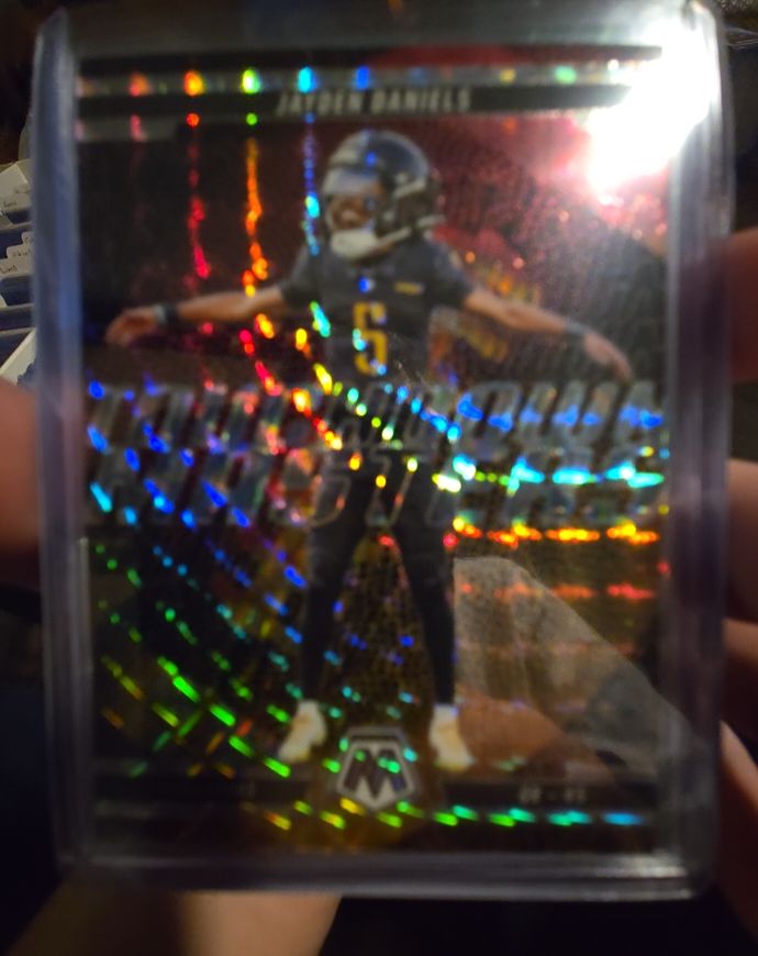 2025 Panini Mosaic Touchdown Masters #7 Jayden Daniels — front