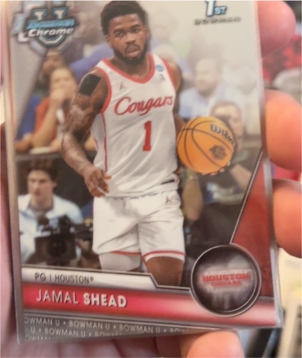 2023-24 Bowman Chrome University #30 Jamal Shead — front
