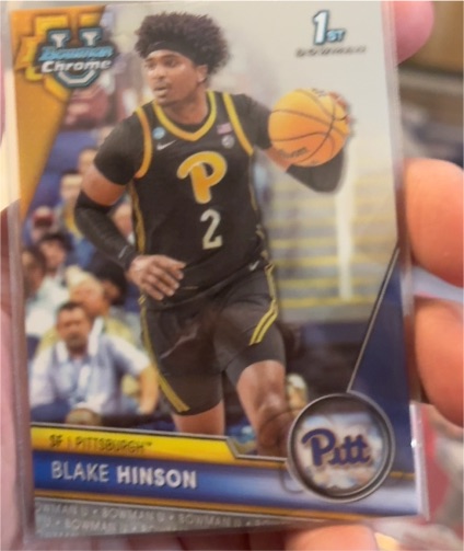 2023-24 Bowman University Chrome #68 Blake Hinson — front
