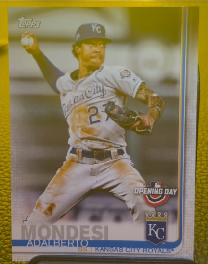 2019 Topps Opening Day #7 Adalberto Mondesi — front