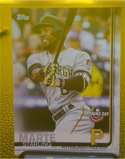2019 Topps Opening Day #186 Starling Marte — front