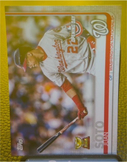 2019 Topps Opening Day #128 Juan Soto — front