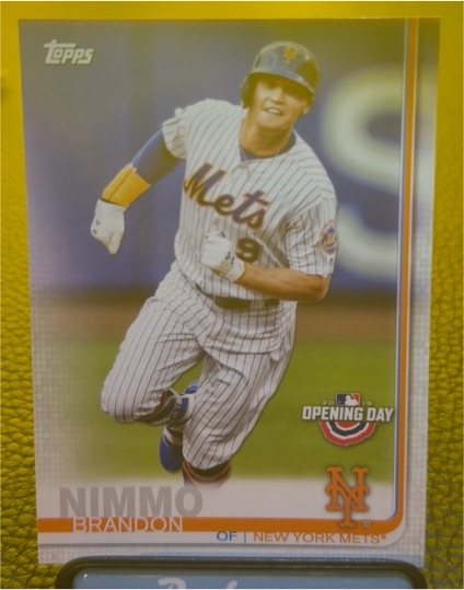 2024 Topps Series 1 #59 Brandon Nimmo — front
