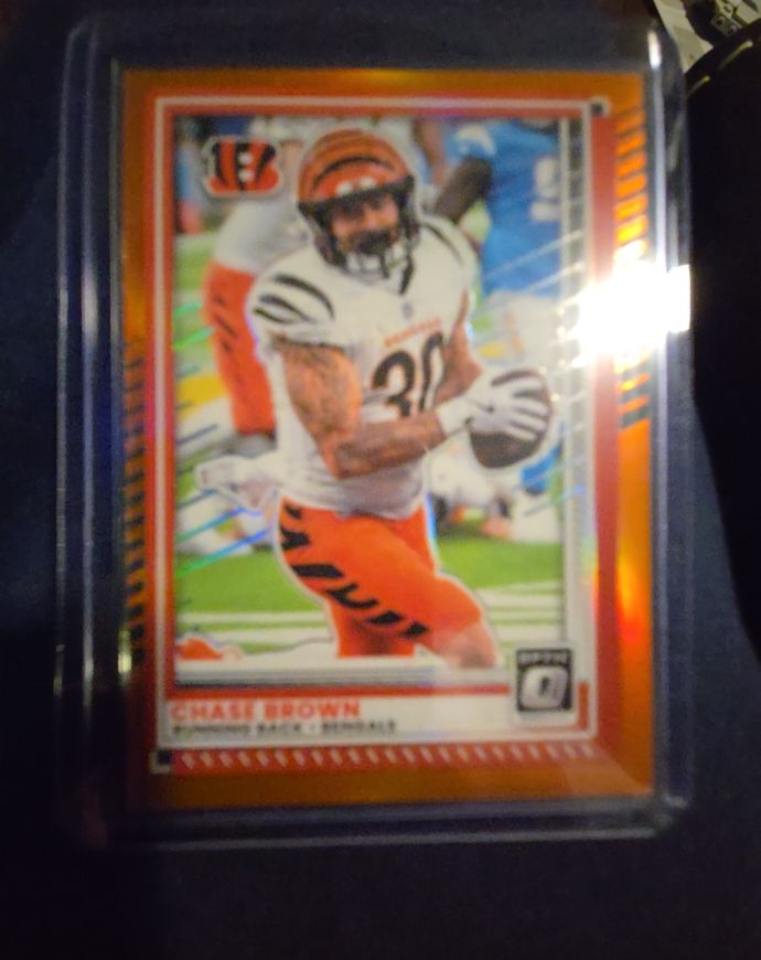 2025 Panini Donruss Optic #197 Chase Brown — front