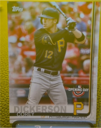 2019 Topps Opening Day #171 Corey Dickerson — front