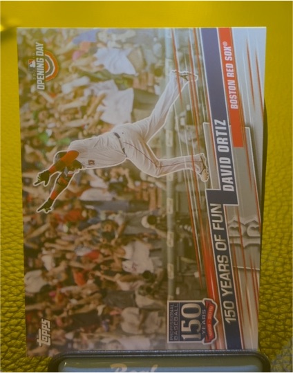 2019 Topps Opening Day 150 Years of Fun #YOF-20 David Ortiz — front