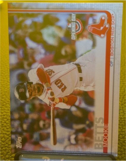 2019 Topps Opening Day #33 Mookie Betts — front