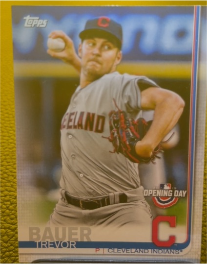 2019 Topps Opening Day #36 Trevor Bauer — front