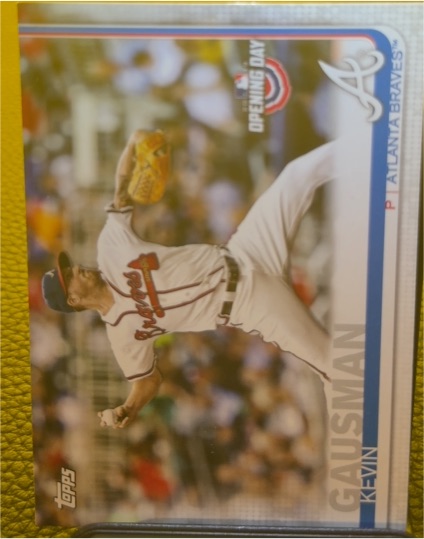 2019 Topps #317 Kevin Gausman — front