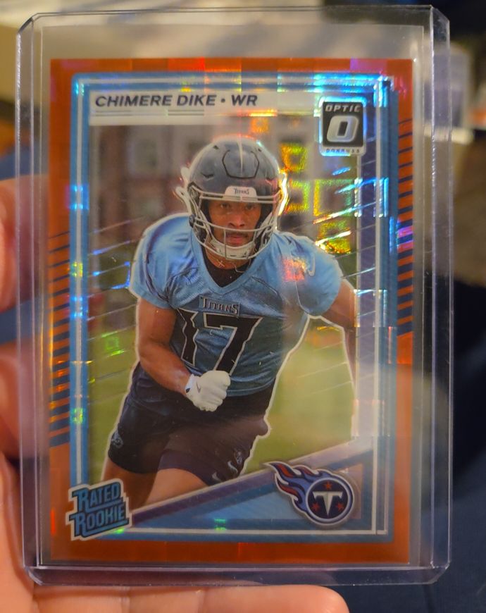 2025 Panini Donruss Optic #269 Chimere Dike — front
