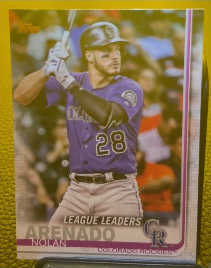 2019 Topps #70 Nolan Arenado — front