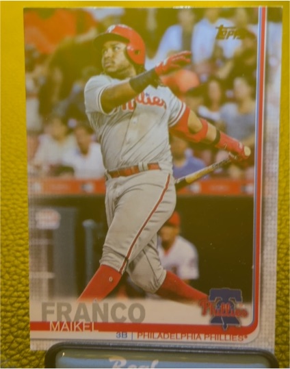 2019 Topps #327 Maikel Franco — front