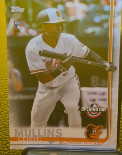 2019 Topps Opening Day #76 Cedric Mullins — front
