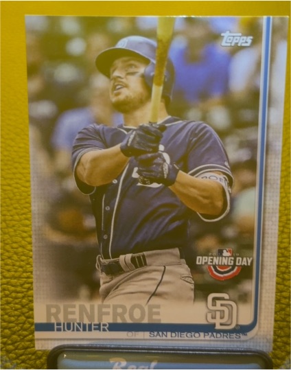 2019 Topps Opening Day #175 Hunter Renfroe — front