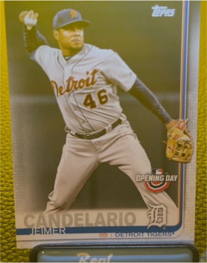 2019 Topps Opening Day #81 Jeimer Candelario — front