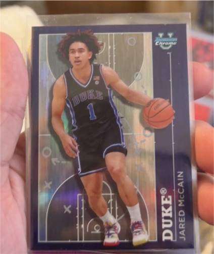 2023-24 Bowman Chrome University #PP-9 Jared McCain Prodigal Playmakers — front