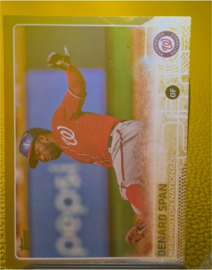 2015 Topps #440 Denard Span — front