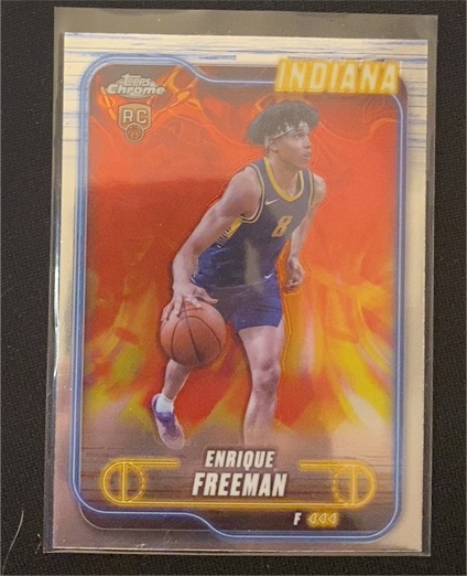 2024-25 Topps Chrome #111 Enrique Freeman — front