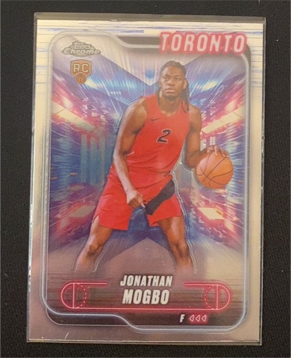 2024-25 Topps Chrome #194 Jonathan Mogbo — front