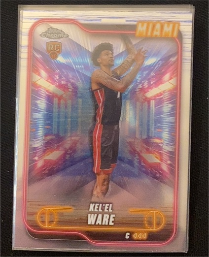 2024-25 Topps Chrome #103 Kel'el Ware — front
