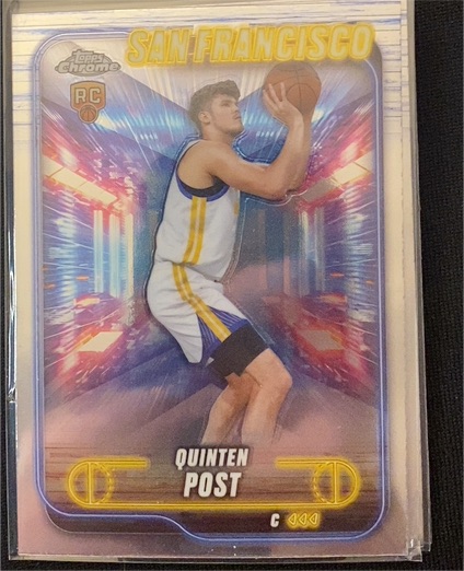2024-25 Topps Chrome #121 Quinten Post — front