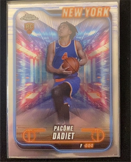 2024-25 Topps Chrome #172 Pacome Dadiet — front