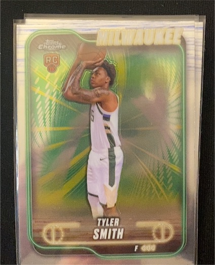 2024-25 Topps Chrome #196 Tyler Smith — front