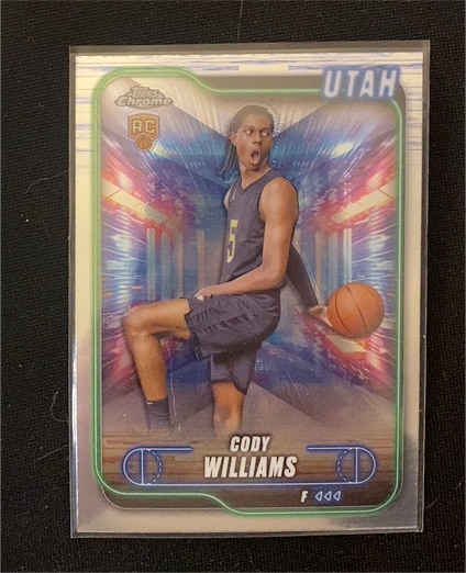 2024-25 Topps Chrome #160 Cody Williams — front