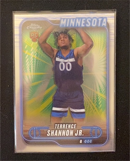 2024-25 Topps Chrome #105 Terrence Shannon Jr. — front