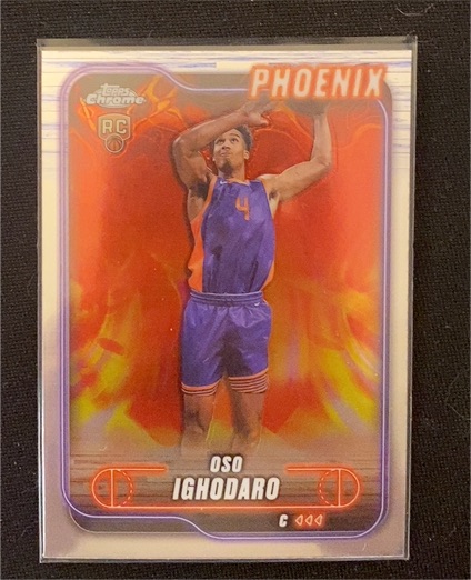 2024-25 Topps Chrome #184 Oso Ighodaro — front