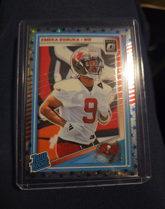 2025 Panini Donruss Optic #265 Emeka Egbuka Rated Rookie — front