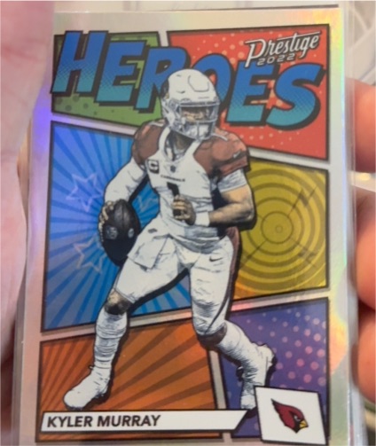 2022 Panini Prestige Heroes #H-5 Kyler Murray — front